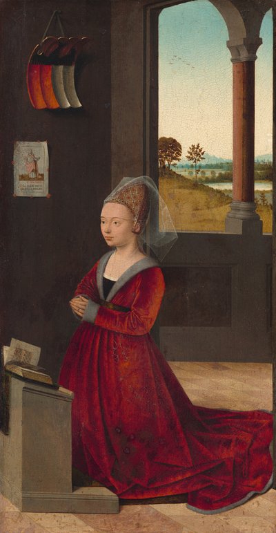Kneeling Donor by Petrus Christus